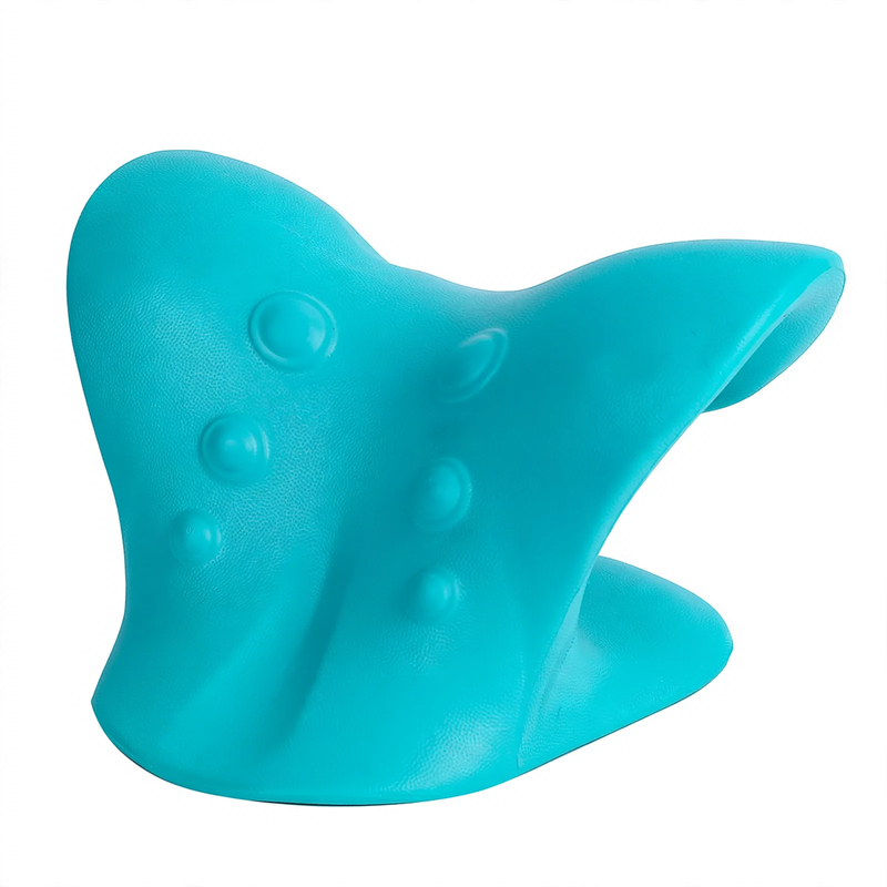 Neck massage pillow with air pressure kneading massage