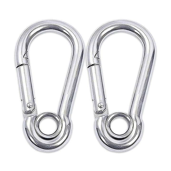 Safety carabiner made of carbon steel