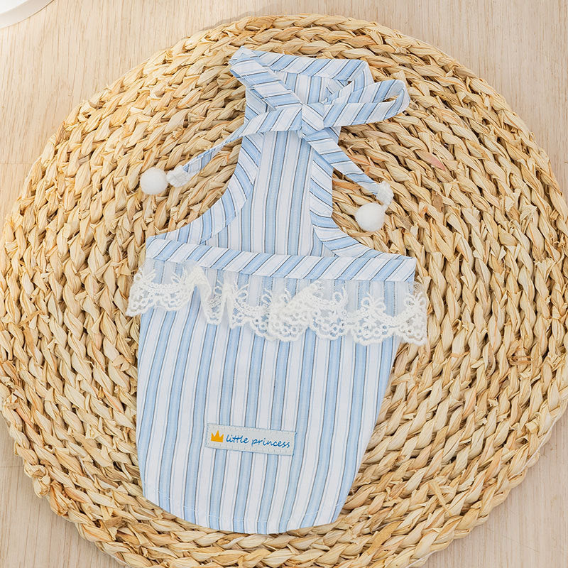 Summer dress for dogs and cats, straps