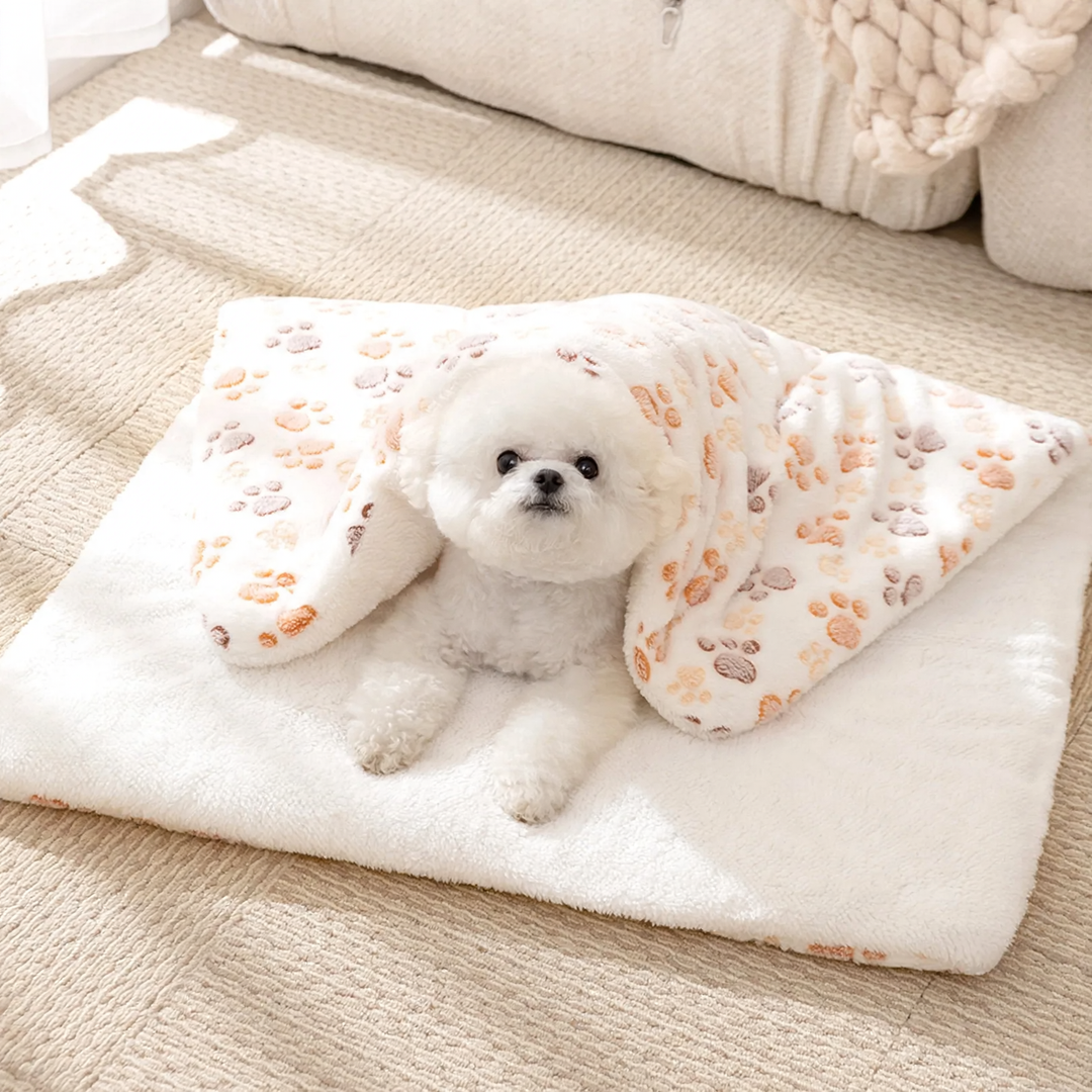 Pet mat made of flannel, warming, different sizes