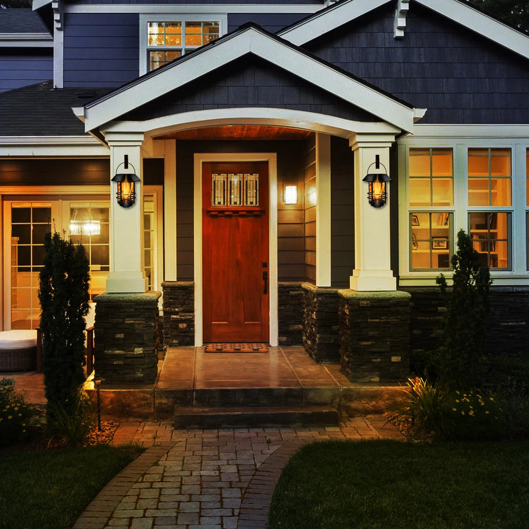 BowLift | Solar Wireless Waterproof Flickering Sun Flame Lantern Light | - WallLant
