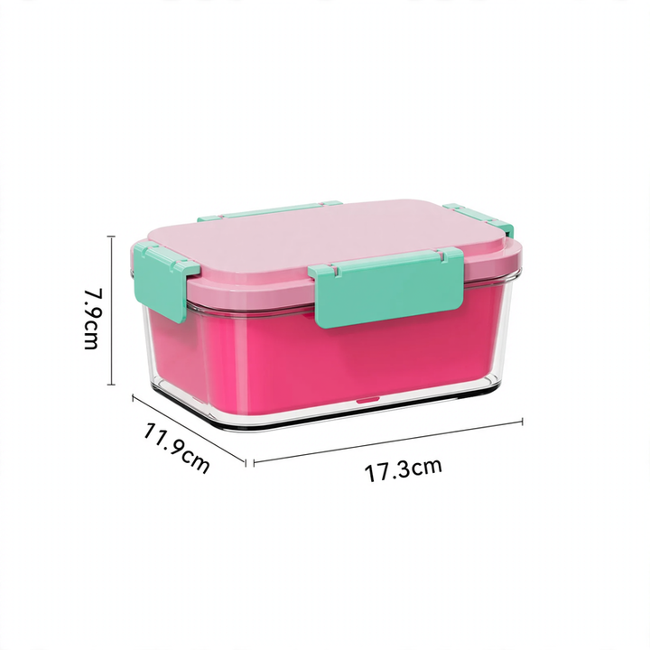 Fresh-keeping box with cooling element and drip tray