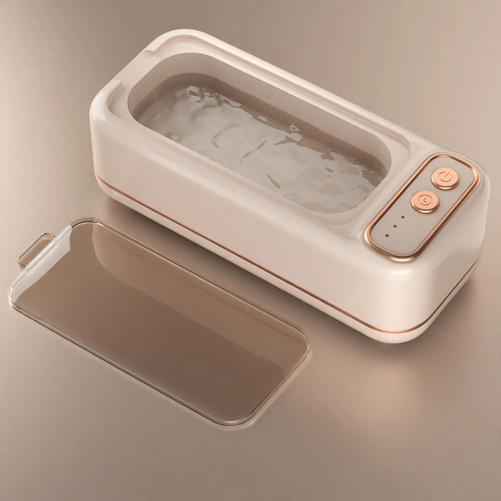 Ultrasonic glasses cleaner with USB charging