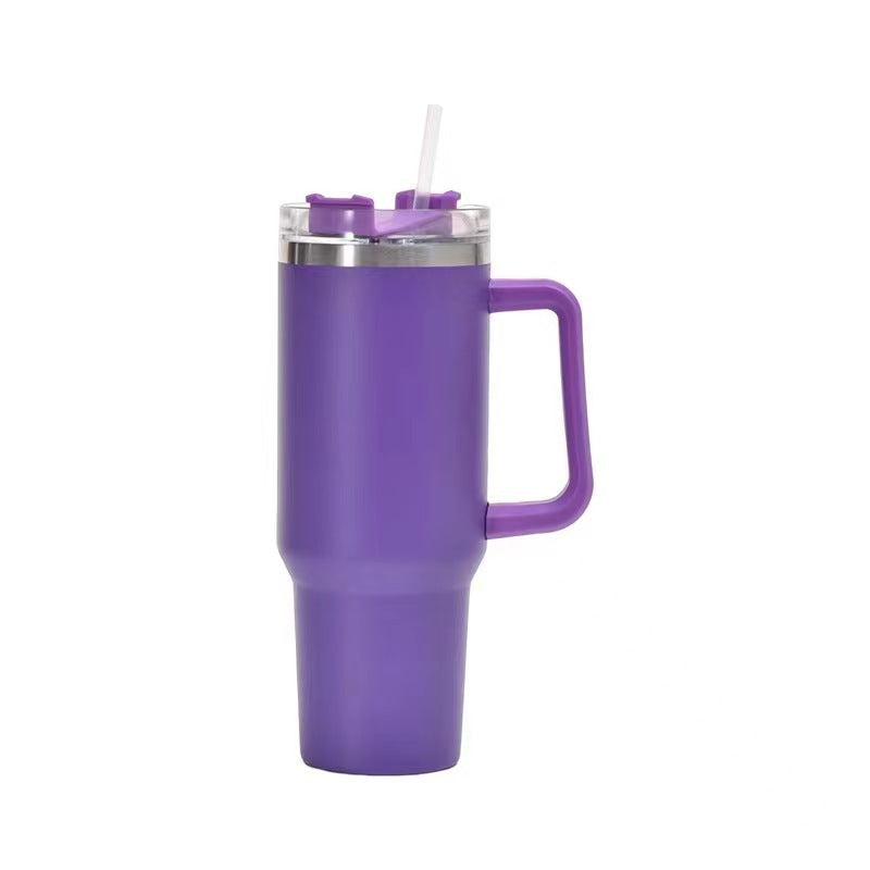 Stainless steel insulated mug with handle, 1200 ml