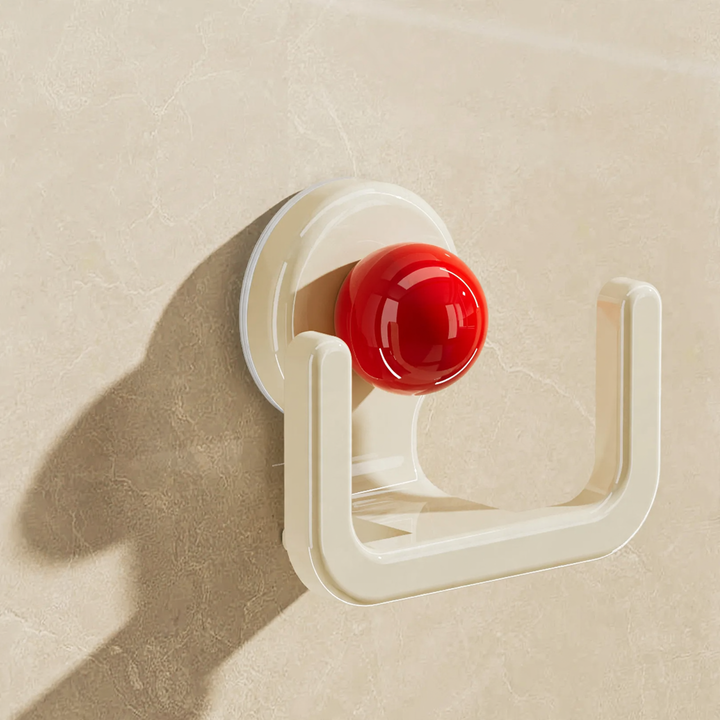 Shoe hanger with suction cup, no drilling required