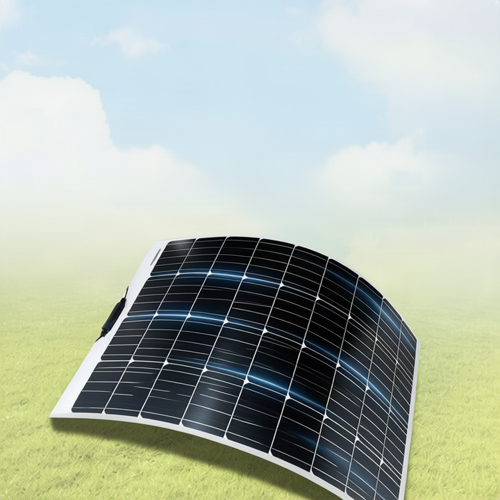 Flexible solar module, monocrystalline, 12V