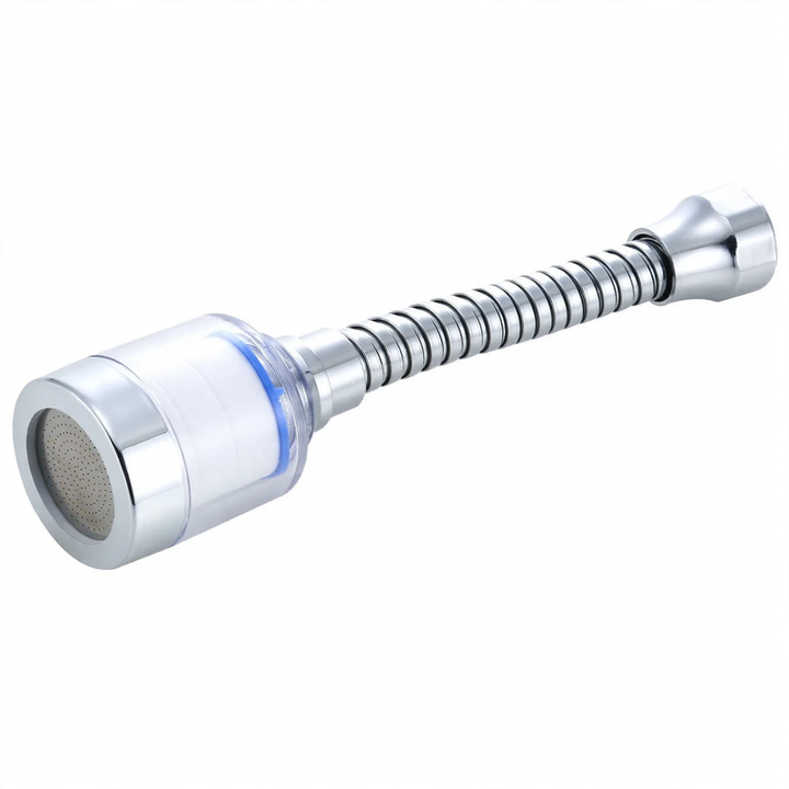 Retractable faucet attachment, 360° rotatable