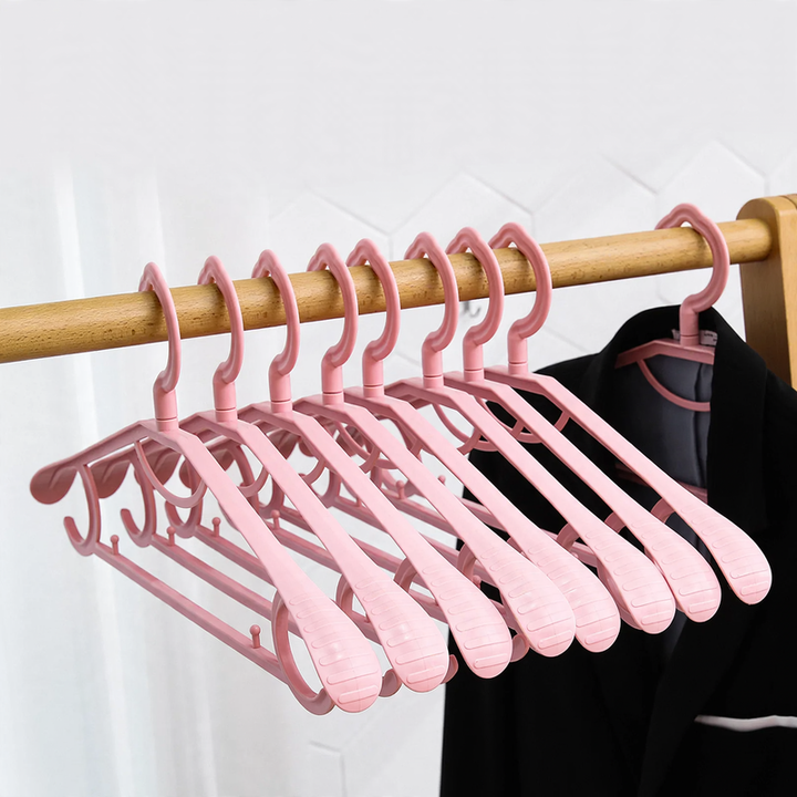 Plastic Clothes Hanger FAY, non-slip