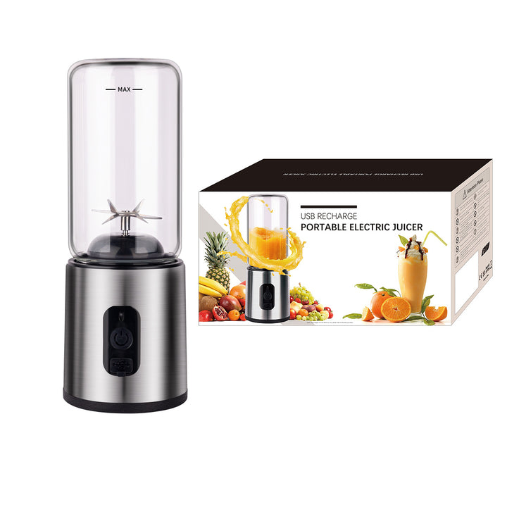 Portable juicer made of borosilicate glass, 400 ml