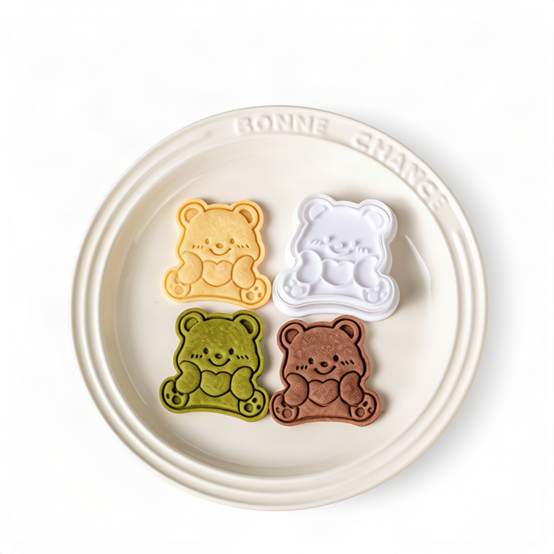 Plastic cookie cutters, various shapes