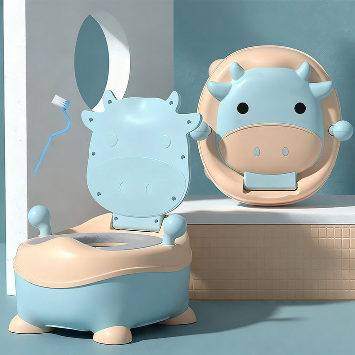 Child potty made of plastic