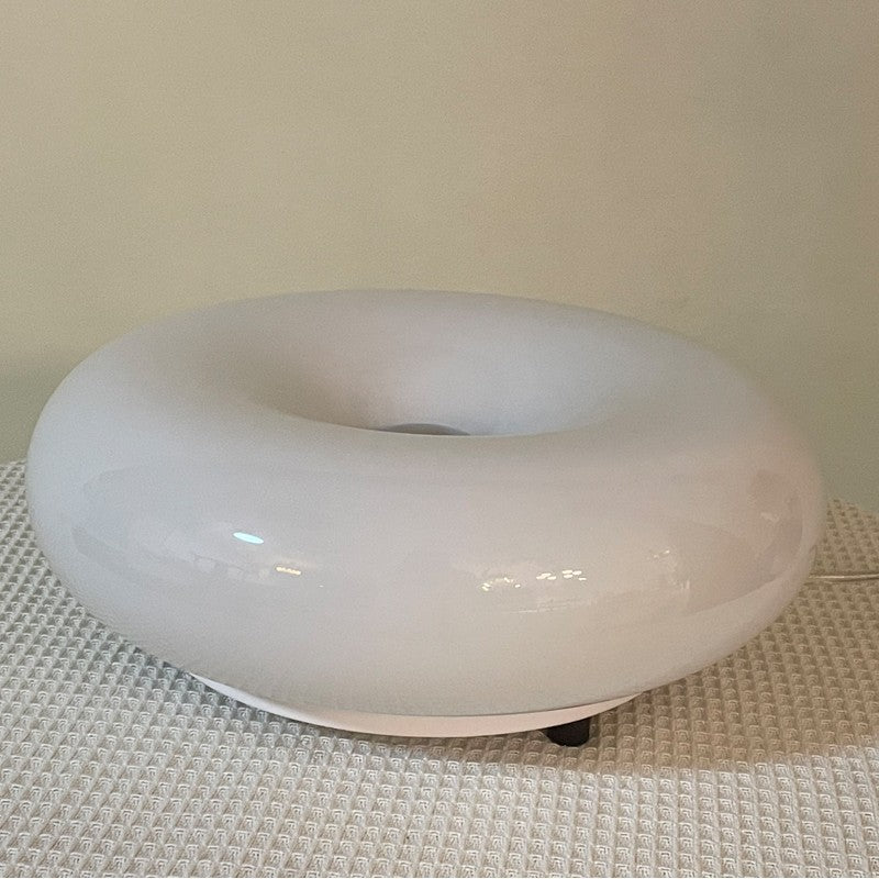 Donut wall and table lamp with touch dimmer