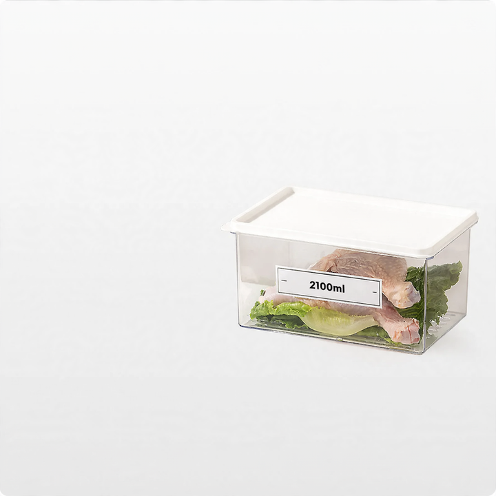 Refrigerator storage box, sealed, various sizes