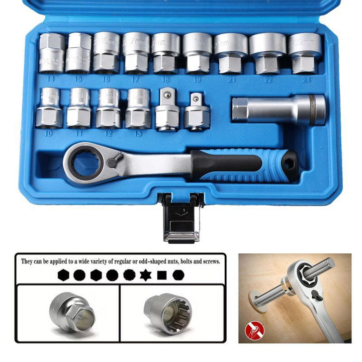 Ratchet Wrench Socket Set 46-piece Model 1103