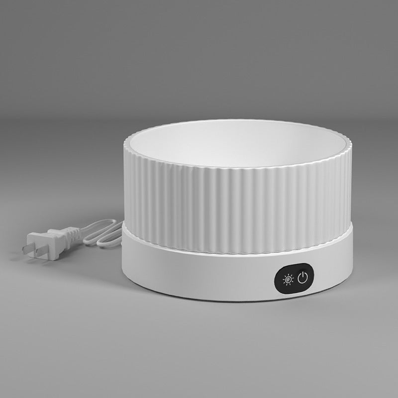 Heated ceramic water dispenser for cats and dogs