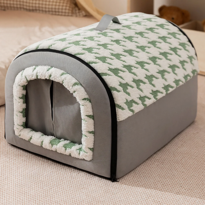 Closed dog tent, four seasons, PP cotton