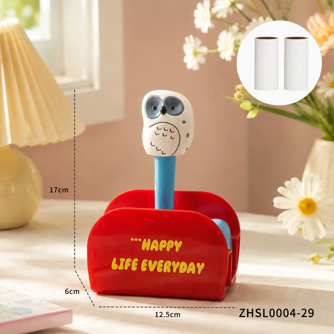 Eulen lint remover with replaceable paper rolls