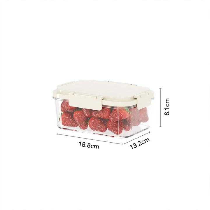 Portable fresh-keeping box with handle and cooling pack