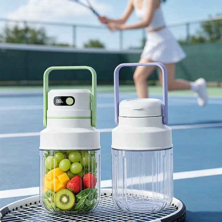 Portable electric juicer, cordless