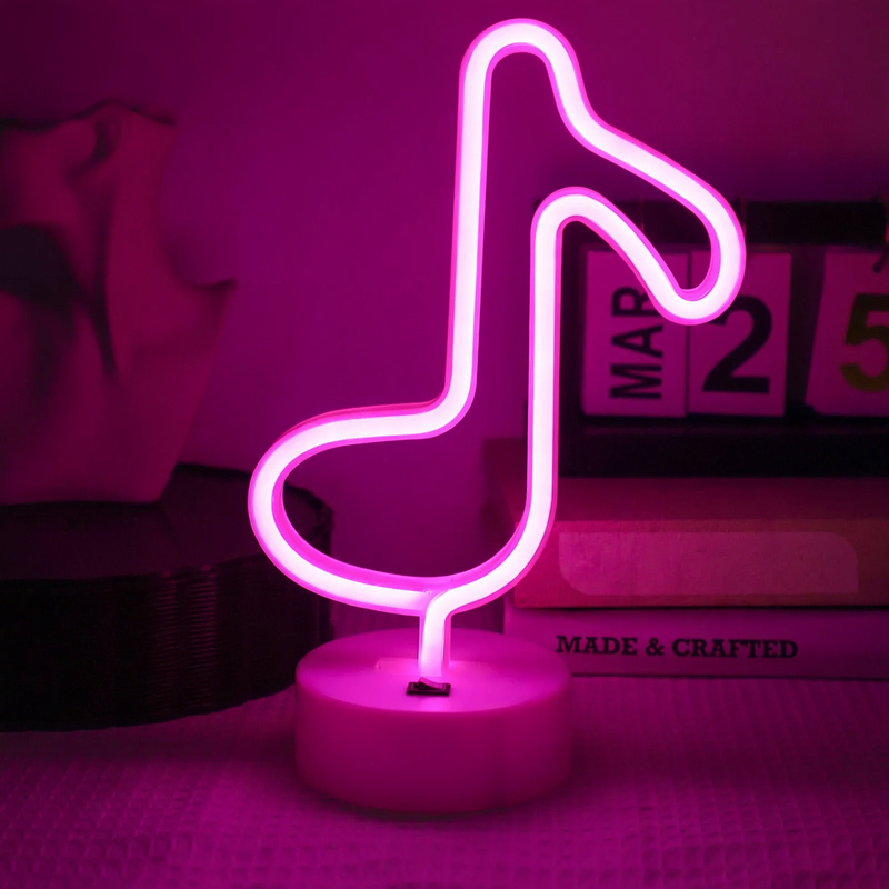 LED Neon Light LOVE, Plastic, Switch Control