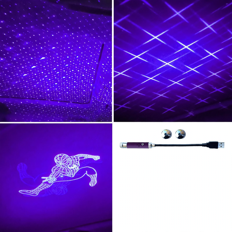 USB Starry Sky Ambient Light with LED Projection