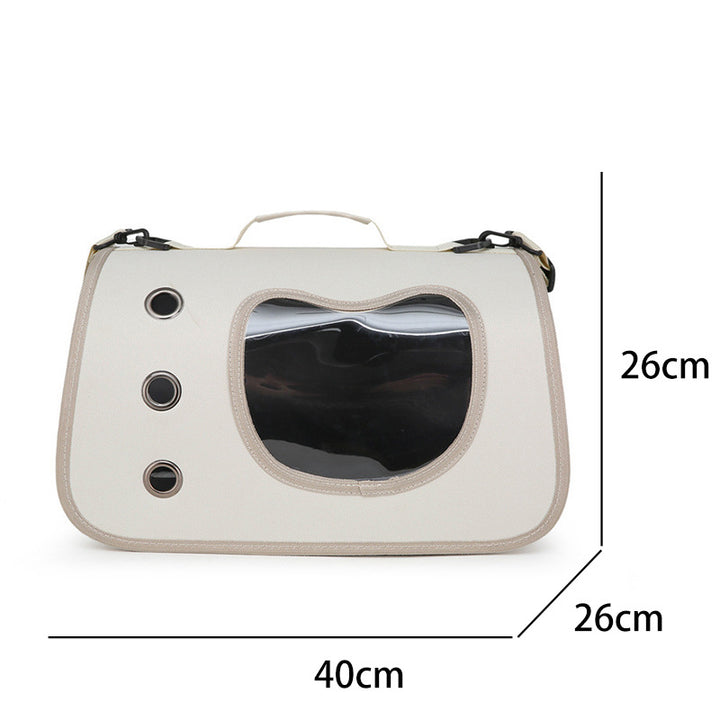 Dog carrier bag for small dogs, backpack