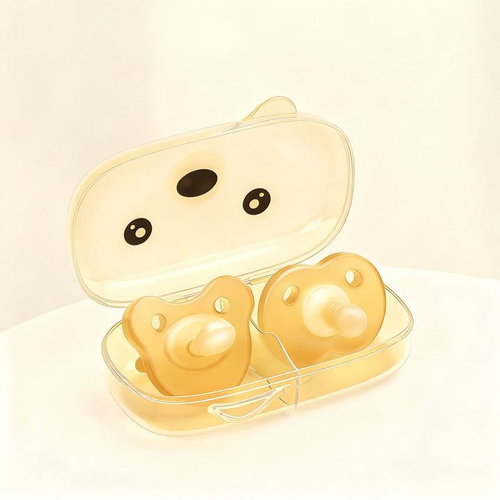 Silicone pacifier, 0–6 months