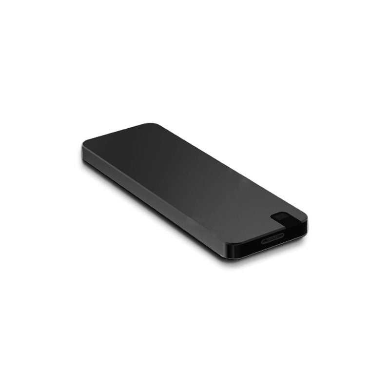 Portable SSD, metal, 105 × 32 × 8 mm