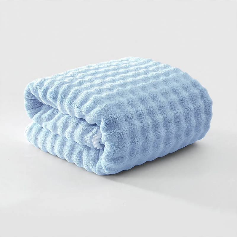 Fleece wool blanket, 800–1000 g, four seasons