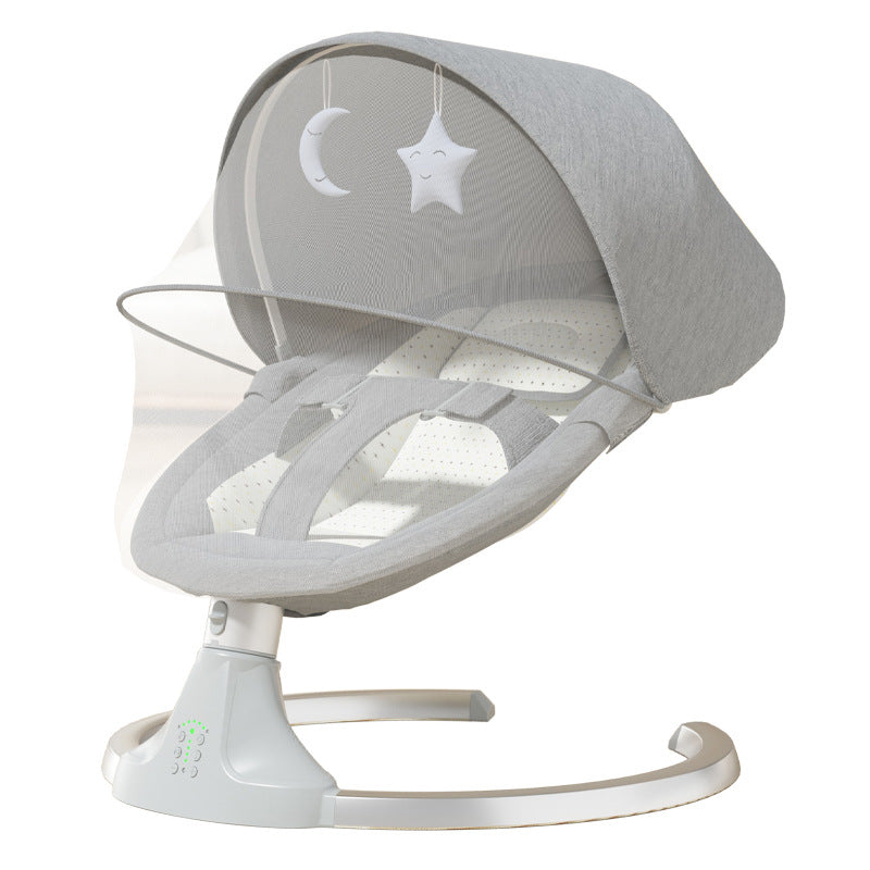 Baby bouncer with music and toys, from birth