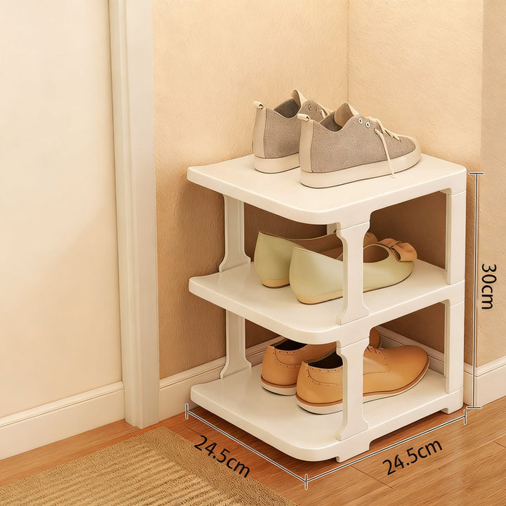 Plastic shoe rack, 9-layered
