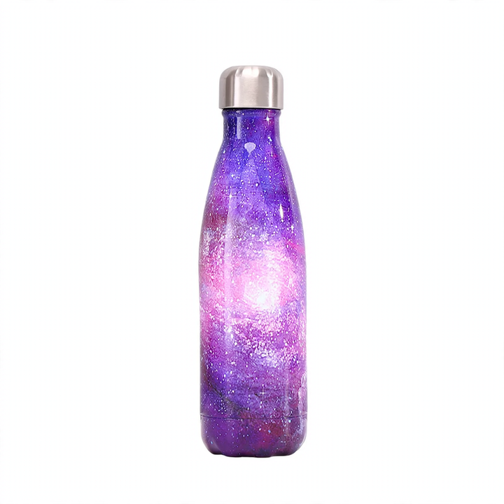 Insulated stainless steel drinking bottle, 500 ml