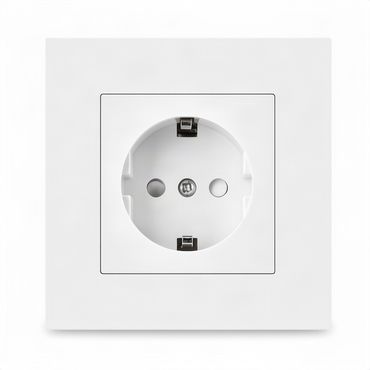 European flush-mounted socket 16 A