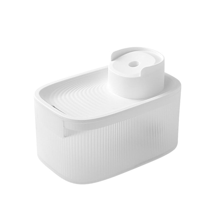 Automatic pet water bowl with circulation