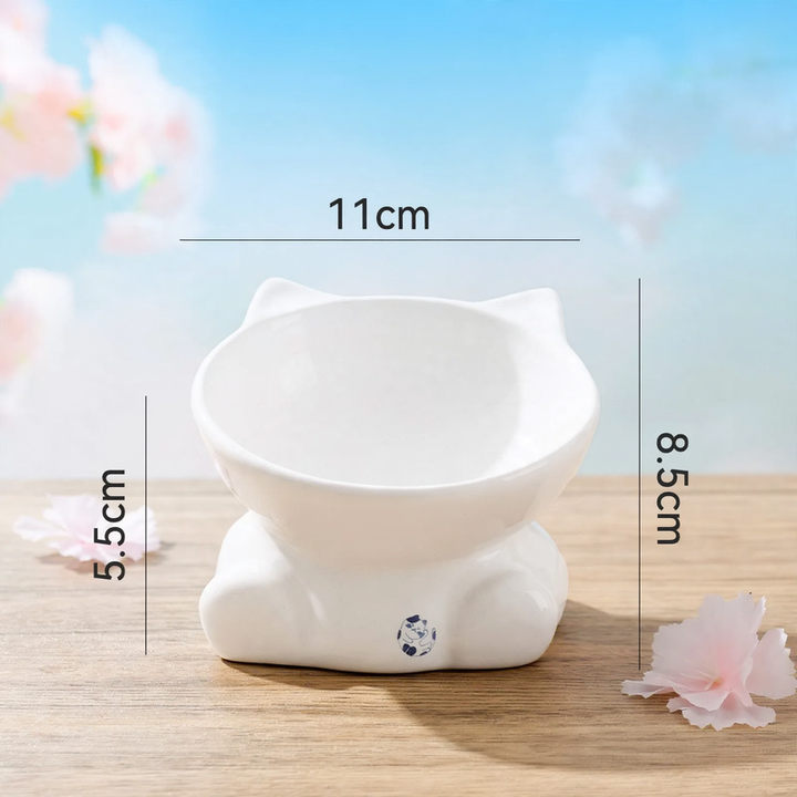 Ceramic Pet Water Bowl with Water Circulation