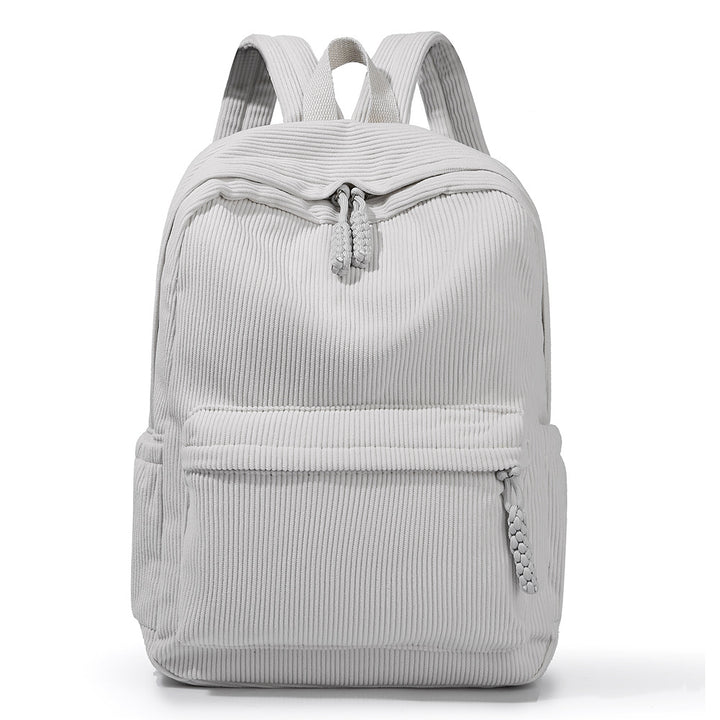 Cord backpack for university and travel