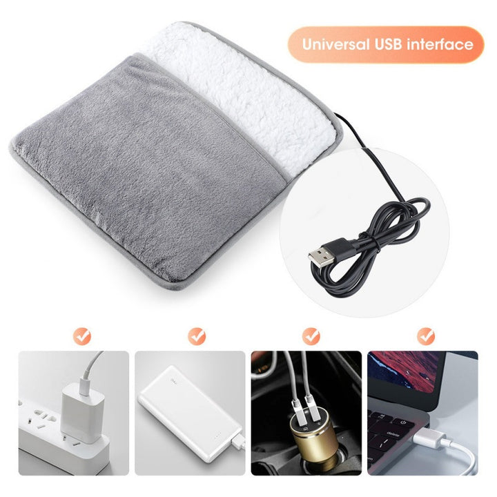USB foot warmer with pull switch