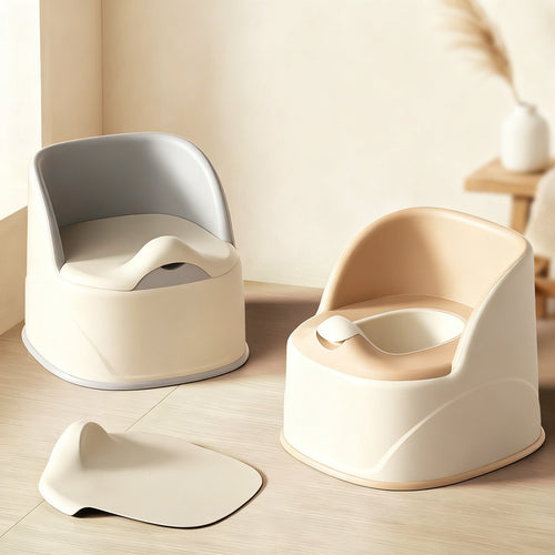 Child potty made of plastic