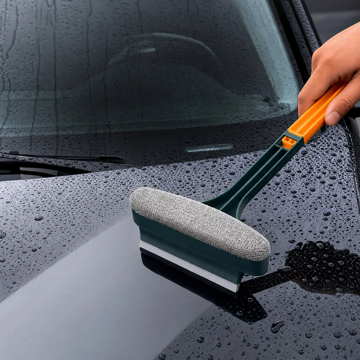 2-in-1 window and fly screen cleaning brush