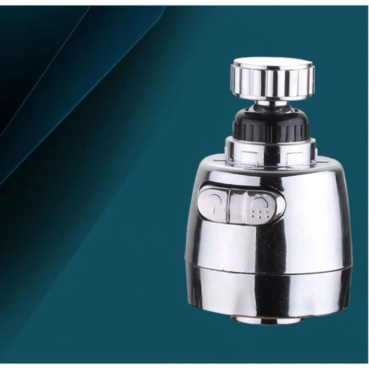 kitchen faucet attachment, extendable, with splash guard