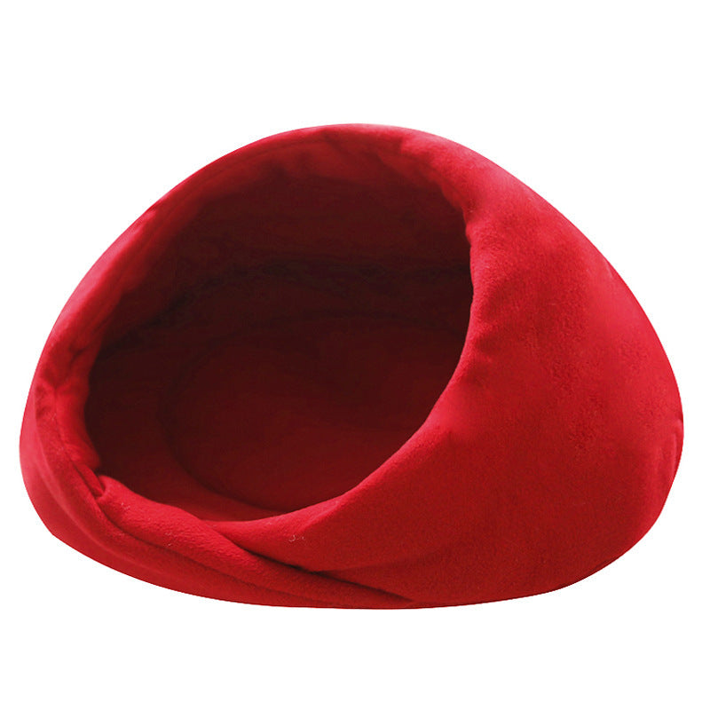 Cat cave, triangular, warming