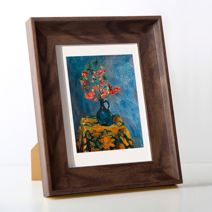Wood picture frame, rectangular, 15 × 42 cm
