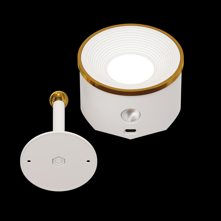 Wireless LED wall light with touch control