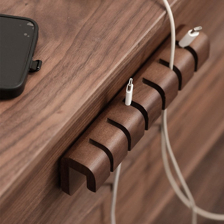 Wooden cable organizer, model K009