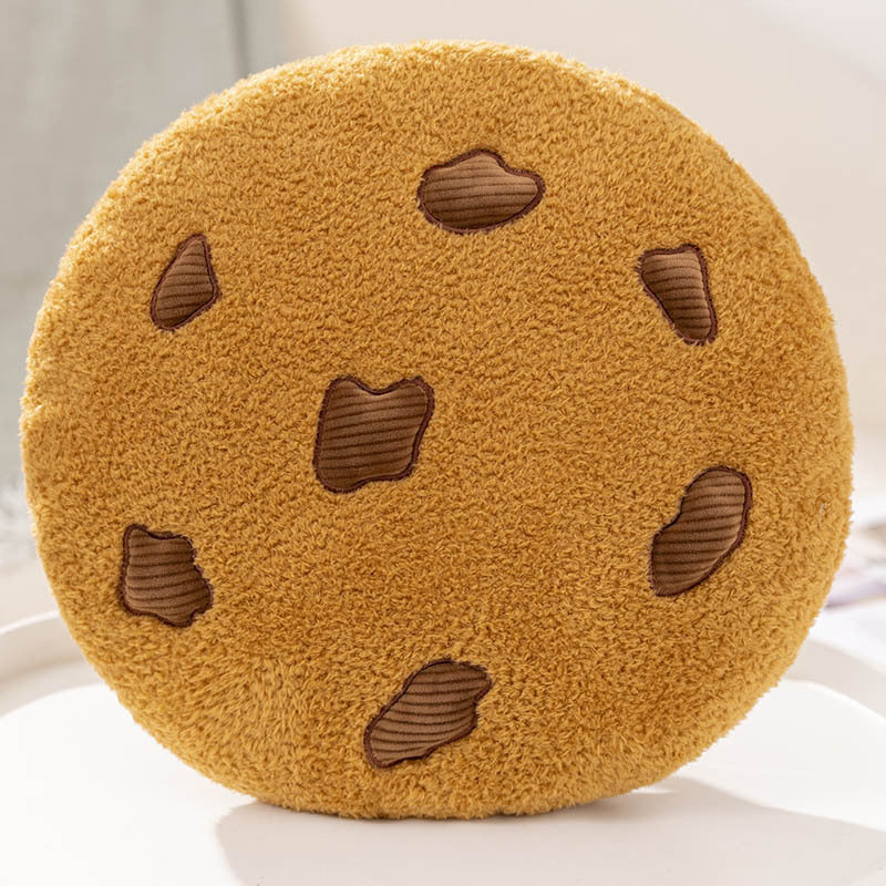 Plush cushion in food shape, 10–36 cm