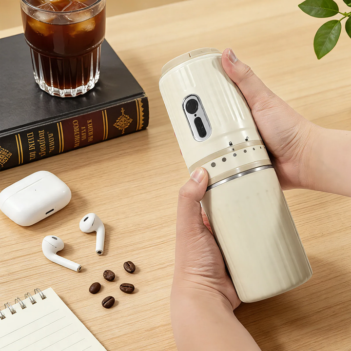 Portable Espresso Grinder, stainless steel, model XC00299