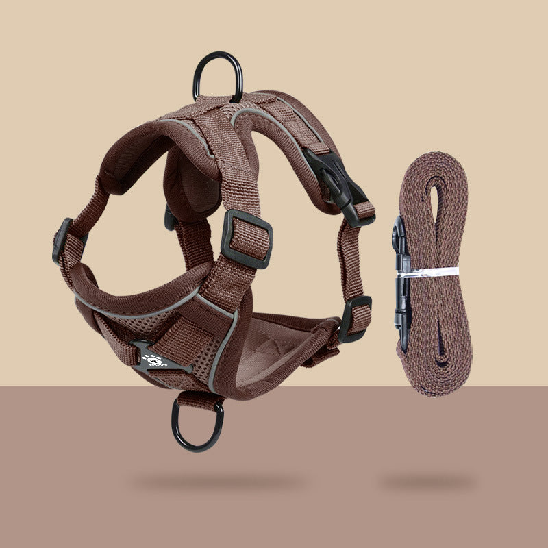 Dog harness for large dogs, padded