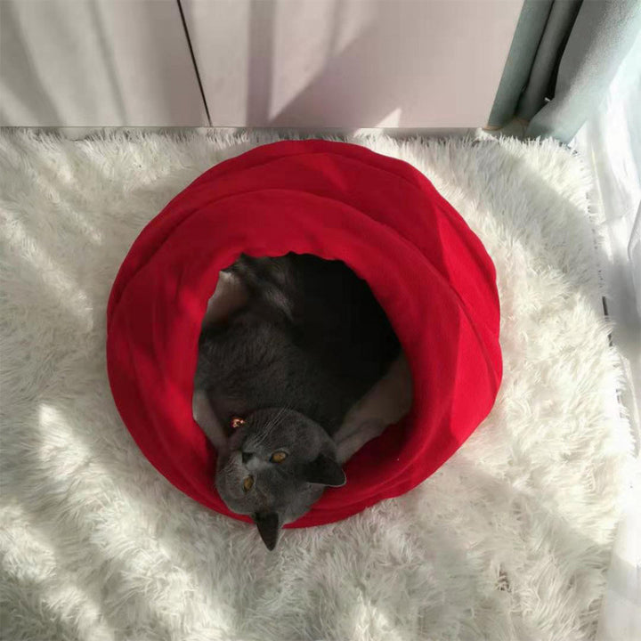 Cat cave, triangular, warming