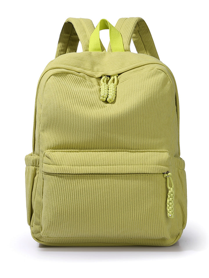 Cord backpack for university and travel