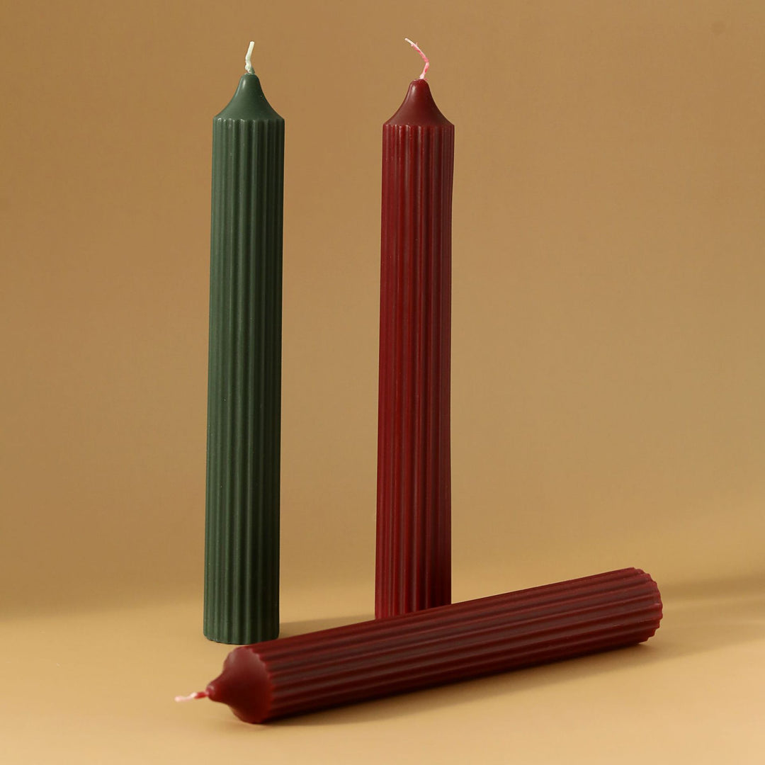 Soy wax scented candle, cylinder, handmade
